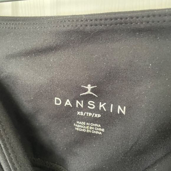 Danskin Black Straight Leg Cross Waist Athletic Yoga Pants - Size XS - Picture 4 of 4
